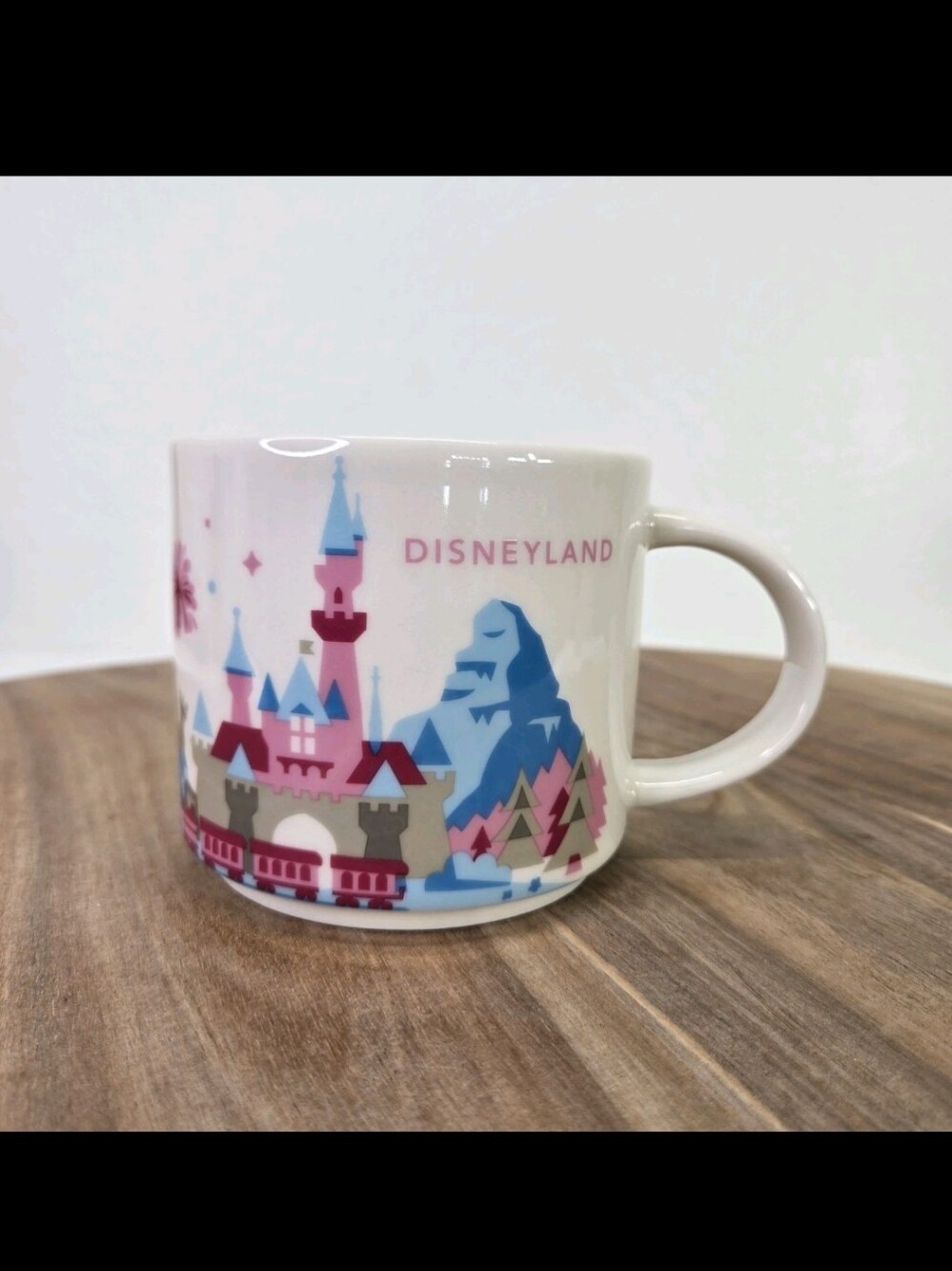 Starbucks Disneyland You Are Here Disney Parks 14 Oz Coffee Mug Castle Retired